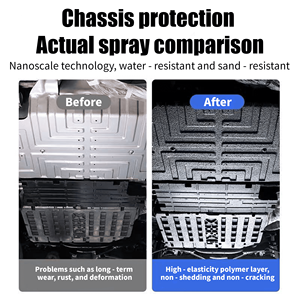 Autoquize Zware Rubberen Ondercoating Aerosol <span class=keywords><strong>Spray</strong></span> Anti-Corrosie Roestbescherming Auto Chassis Coating Automotive Zorg - Product Image 4