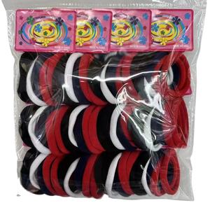 72-أربطة شعر نايلون متعددة الألوان مرنة للفتيات والأطفال إكسسوارات أنيقة للأطفال الصغار - Product Image 1