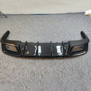 Diffusore Posteriore in Fibra di Carbonio Stile SD per <span class=keywords><strong>Audi</strong></span> S4 <span class=keywords><strong>A4</strong></span> B9 <span class=keywords><strong>2019</strong></span>+ Spoiler Inferiore Paraurti Posteriore Accessori Auto - Product Image 3