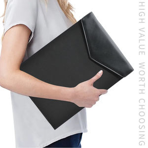 Housse de protection pour tablette en cuir PU <span class=keywords><strong>8</strong></span> 11 12.9 14.6 pouces, légère, doublure en peluche noire, pour <span class=keywords><strong>iPad</strong></span> Autre - Product Image 2