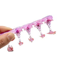 Nouveau support magnétique durable pour faux ongles en forme de papillon, base d'entraînement et de présentation Aurora pour la pratique des faux ongles longs en bande