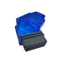 Conector hembra OBD de color azul de 16 pines con carcasa OBDII OBD Case para SETOCONT J1962 OEM disponible