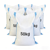 Sacs tissés en polypropylène (PP) blancs de haute qualité de 50 kg pour céréales, riz, farine et aliments pour animaux – Vente en gros usine