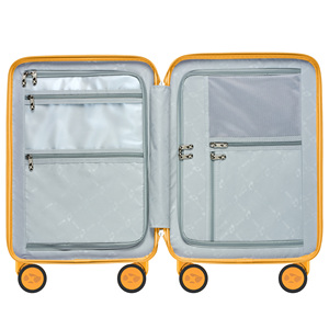 Nuova Valigia da Viaggio Rigida con Logo Personalizzato, Trolley Ampio in PC, Stile Semplice, Leggera, Portatile con Caratteristiche Speciali - Product Image 4