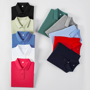 Polo da Uomo di Alta Qualità 100% Cotone con Logo Ricamato Personalizzato, Casual, 200g, Asciugatura Rapida - Product Image 2