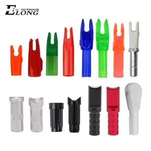 Factory Direct Supply Nock Arrow Components Archery Equipment Plastic Aluminum Pin Speed Arrow Nocks