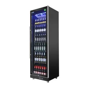 Deluxe Design Glastür Vertikaler Flaschen kühler/Eingebauter Minibar-Kühlschrank Kühlschrank