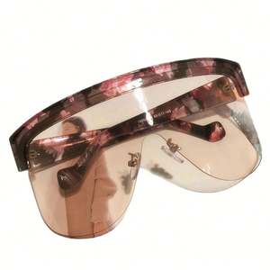 Gafas de Sol Cuadradas con Estampado Vintage de Moda al por Mayor, Protección UV400, Montura Media, de una Pieza, Extra Grandes, para Hombre y Mujer, 2021 - Product Image 6