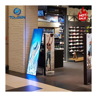 Écran LED vidéo mural modulaire léger haute résolution, ultra léger, portable, intérieur/extérieur, sur pied