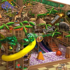 Domerry Amusement, conception personnalisée, aire de jeux intérieure commerciale, <span class=keywords><strong>jungle</strong></span> gym, <span class=keywords><strong>piscine</strong></span> à balles pour bébés, toboggans pour enfants, aire de jeux en plastique intérieure - Product Image 2