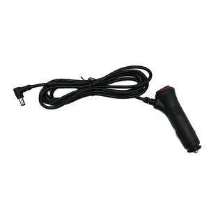 DC5521 90 degree Angle Switch cigarette lighter power cord