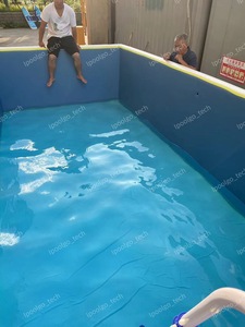 Bể bơi bơm hơi độc đáo Bể bơi bơm hơi ngoài trời Bể bơi trẻ em người lớn Gia đình Phòng xông hơi ngoài trời Thể thao lạm phát nhanh - Product Image 3