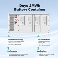 Conteneur de stockage d'énergie au lithium tout-en-un Deye 2MWh pour usage industriel et commercial, IP54 avec onduleur solaire
