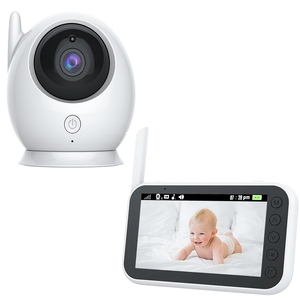 <span class=keywords><strong>Meilleur</strong></span> Moniteur Bébé 2026 <span class=keywords><strong>avec</strong></span> Caméra Intérieure Wi-Fi, Téléphone Électronique de Sécurité pour Bébé, Moniteur 4,3 Pouces - Product Image 1