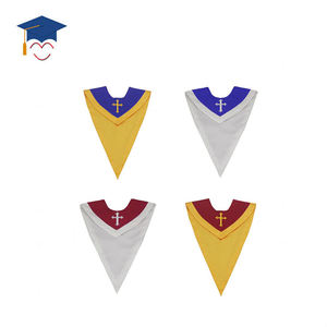 Batas Coro Infantil para Iglesia con Estola Coro V Bordada - Product Image 2