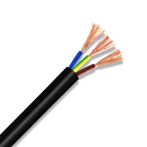 RVV 3 Cores 0.5mm Control Cable For Building Intercom Systems Burglar Alarm Systems Flexible Cables PVC Power Wire Best Price