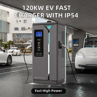 Station de recharge rapide pour véhicules électriques DC 240 kW, chargeur intelligent pour véhicules électriques, protection multiple, usage commercial