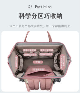 Toptan Dayanıklı Polyester USB'li Bebek Bakım Çantası Taşınabilir Katlanır Beşik Yatak Yeni Anneler İçin Taşınabilir Beşik - Product Image 6