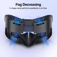 Bracket Pelindung Wajah Meta Quest 3 Stok Pabrik Kompatibel, Bernapas, Pendingin, Pengganti untuk Aksesoris Game VR