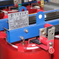 Transformateur de type sec 20KV 630kVA, transformateur de puissance à faible perte de puissance pour armoire électrique
