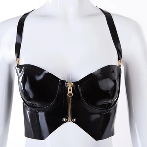 Latex Rubber <strong>Girl</strong> Princess Harness Dress Skirt Suit Party Queen Size XS-XXL - Product Image 6