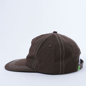 Casquettes pour hommes à 5 panneaux non structurées, style Dad Hat, avec logo imprimé réfléchissant, fermeture snapback et visière plate - Product Image 4