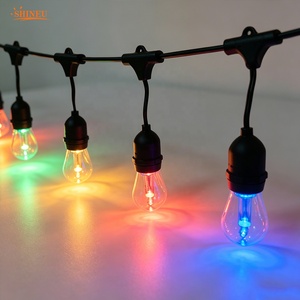<span class=keywords><strong>Guirnalda</strong></span> de Luces LED Solares Impermeables IP65, Blanco Cálido 2700K, para Exteriores, Patio, Sillas y Paredes, Decoración de Fiesta con Intensidad Regulable - Product Image 3