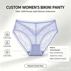 Slip Sexy Traforati da <span class=keywords><strong>Donna</strong></span> all'Ingrosso, Mutandine Intime in Pizzo Comode e Traspiranti - Product Image 3