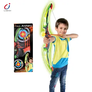Kinderen Lichtgevende Boogschieten Schieten Doel Game Outdoor Sport Recurve Plastic Speelgoed Pijl En Boog Voor Kinderen