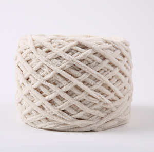 Fil chenille Charmkey Chunky 100% polyester pour crochet DIY chaussures 100g 0,6 cm doux chaud prix bas - Product Image 2