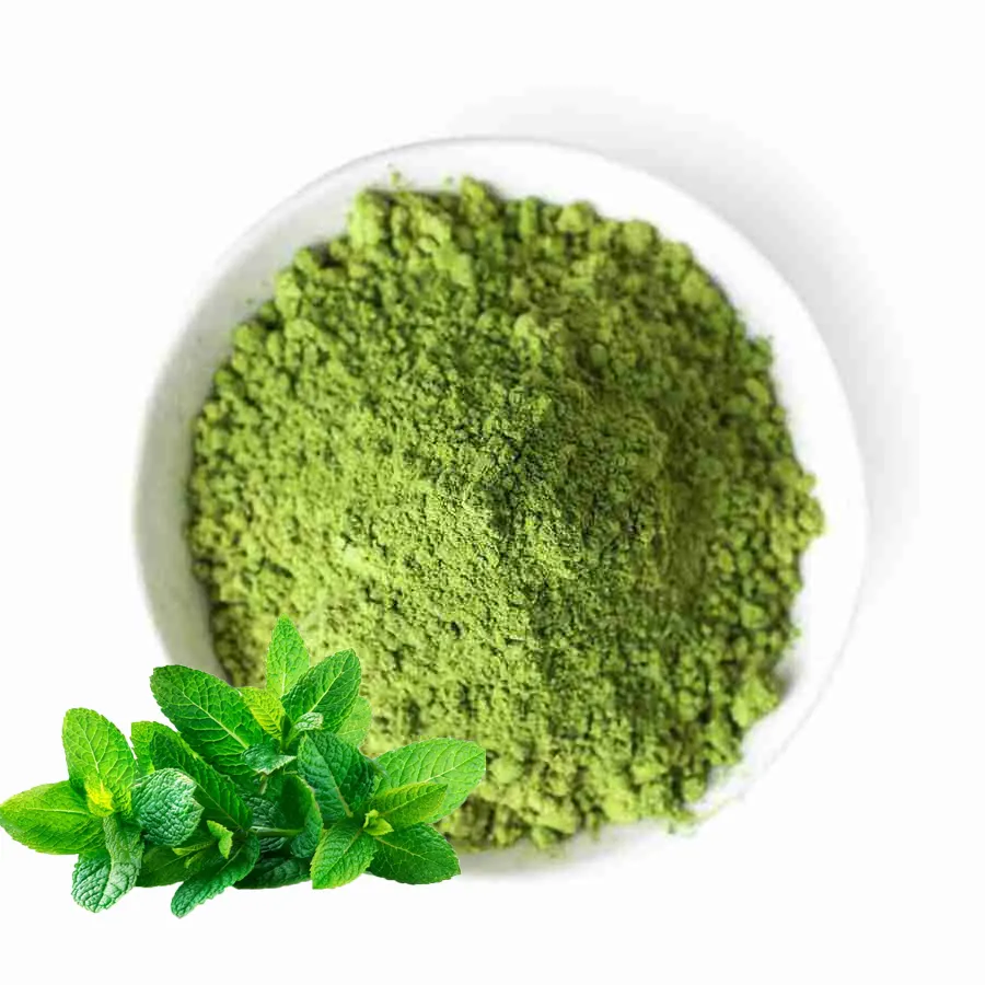 popular mint flavor matcha green tea ceremonial grade bulk green tea matcha powder