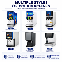 Fabrieksdirect 3 smaken commerciële frisdrankautomaat Cola Post Mix machine voor fastfoodrestaurants