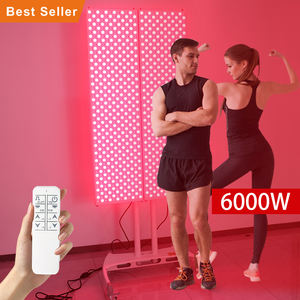 Magique Power 6000w 7 comprimentos de onda corpo inteiro rosto beleza dispositivo infravermelho Pdt máquina levou luz vermelha terapia painel com suporte - Product Image 1