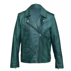 Blouson d'hiver en cuir pour homme très demandé avec col montant, design personnalisé, imperméable et respirant - Product Image 6