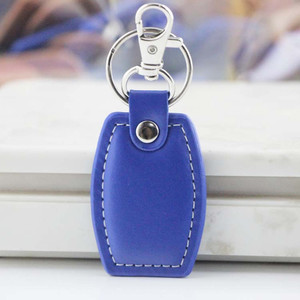 Fashion Custom Design PU Key Tag <strong>Leather</strong> <strong>Keyring</strong> for Car Key Holder - Product Image 4