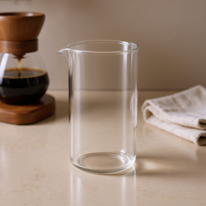 Replacement Glass For <b>Coffee</b> <b>Makers</b> 12 Oz Clear Borosilicate Glass Carafe - Product Image 3