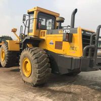 Haute qualité Japonais d'origine utilisé Komatsu WA470-6 chargeuse sur pneus