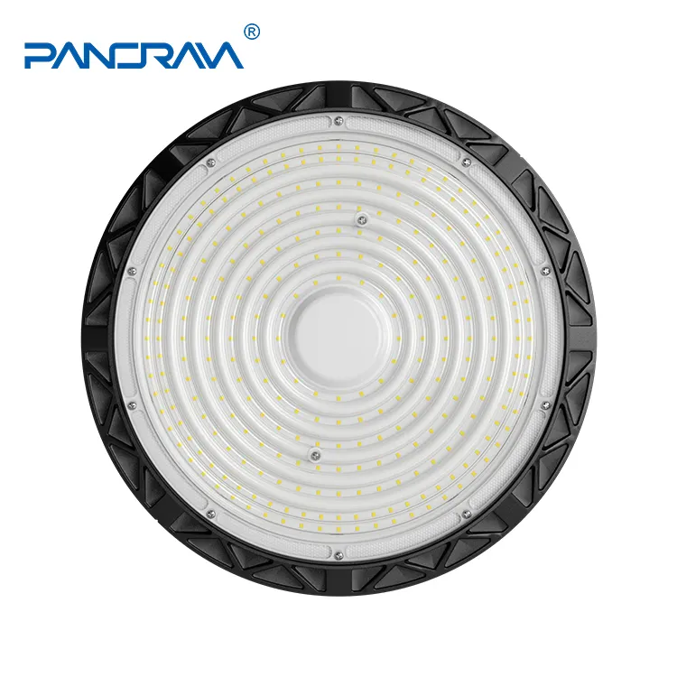 Süper parlak gymnastadium stadyum endüstriyel kolye Hightbay lamba 100 150 200 watt LED UFO tavan lambası