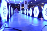 Panneau PAR Bluemoon 252 LED 0,5W Blanc 14 LED RGBW 10W DMX512 avec RDM pour Éclairage de Scène, Discothèques, Location, Fêtes et Bars