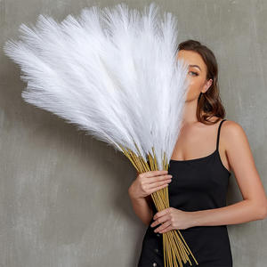 Di alta qualità pampa artificiale erba secca Reed fiori Bouquet di <span class=keywords><strong>piante</strong></span> artificiali per il matrimonio decorazione della camera da casa coniglio coda di erba - Product Image 1