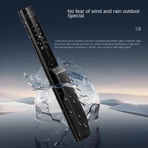 Fabrika doğrudan Tuya APP Waterproofc yüz tanıma parmak izi Palm ven kilidini kırık köprü alüminyum kapı için akıllı kilit - Product Image 3