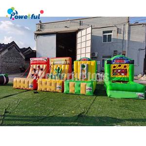 Jeu de carnaval gonflable 4 en 1 de haute qualité, jeux de fête gonflables à prix bon marché - Product Image 5