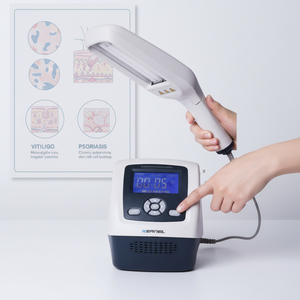 Lámpara de Terapia de Luz UV Portátil Mini KN-4006BL de 311nm para Psoriasis y Vitíligo |   Cuidado de <span class=keywords><strong>la</strong></span> <span class=keywords><strong>Piel</strong></span> para Uso Doméstico - Product Image 1