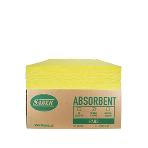 Tampon absorbant chimique SABER de qualité industrielle 160, tapis absorbant flottant résistant aux acides et aux bases - Product Image 1