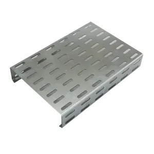 500x100mm galvanized stainless steel cable tray price list perforated aluminum cable perforated management high quality