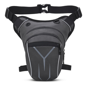 Sac de taille multifonctionnel de grande capacité pour hommes Sac de jambe tactique pour les sports de plein air étanche Bagages et sacoches de moto - Product Image 6