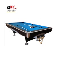 Table de billard professionnelle 8 et 9 boules, fabrication chinoise 2026, avec plateau en ardoise, pour salle de billard, à vendre