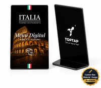 Support de table en acrylique pour carte de commentaires NFC, plaque de commentaires pour comptoir de restaurant, cartes NFC, carte avis Google, carte à tapoter