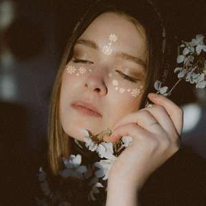 Nouveau blanc temporaire étanche <span class=keywords><strong>tatouage</strong></span> autocollants lune <span class=keywords><strong>étoile</strong></span> dentelle bras main Art pour mariage maquillage visage et cou maquillage - Product Image 6