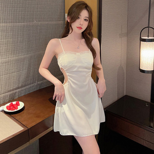 Conjunto ajustado de dos piezas para mujer con <span class=keywords><strong>posavasos</strong></span>, cordón en el pecho pequeño, diseño recortado Sexy, logotipo frontal informal para verano, otoño y primavera - Product Image 5
